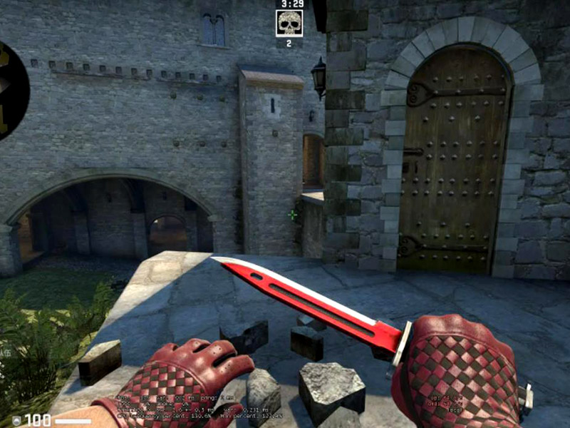 CSGO刺刀深紅好不好出？刺刀深紅價值！