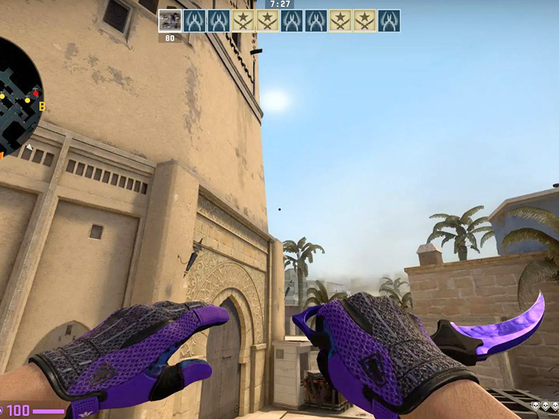 csgo怎么辨認是不是黑刀？