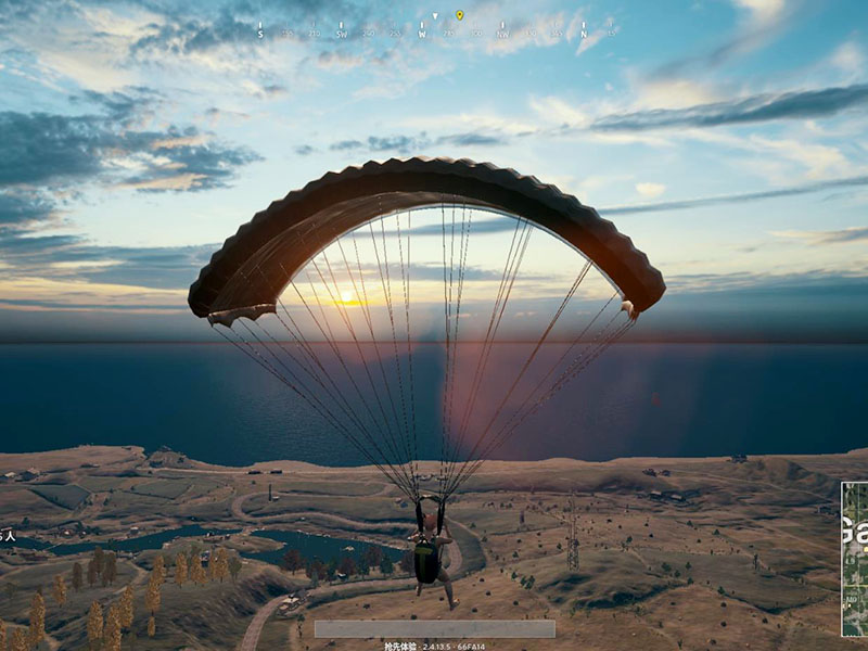 絕地求生為什么跳傘是b鍵呢？