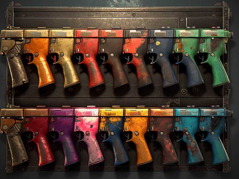 三角洲輔助射擊槍